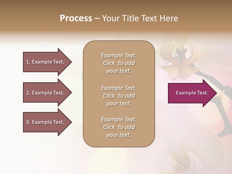 Branch Fresh Petal PowerPoint Template