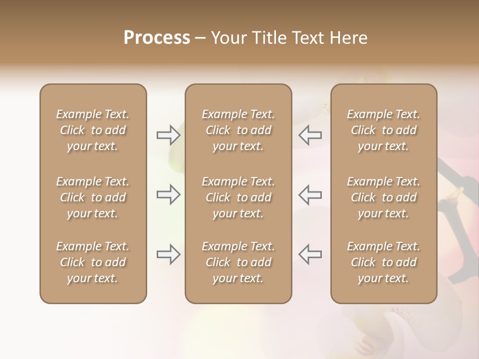 Branch Fresh Petal PowerPoint Template