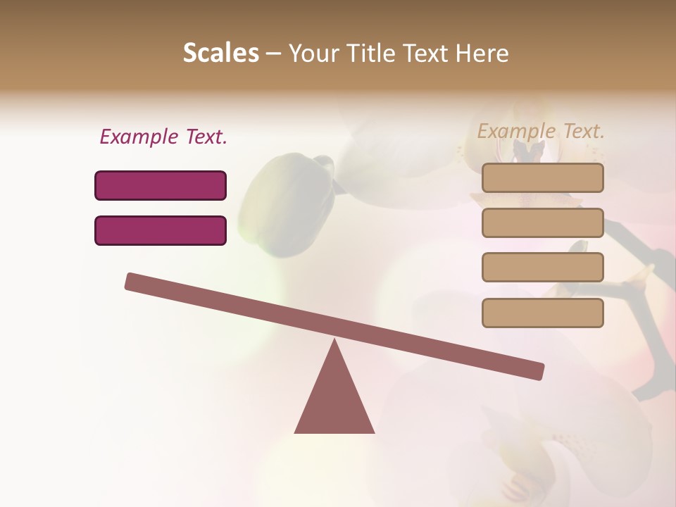 Branch Fresh Petal PowerPoint Template