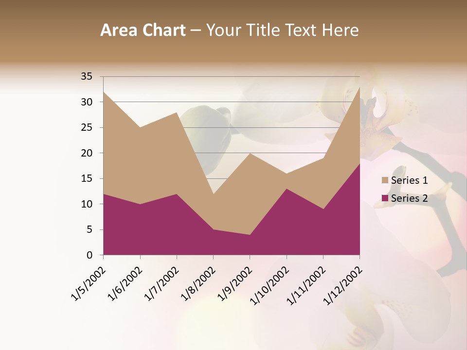 Branch Fresh Petal PowerPoint Template