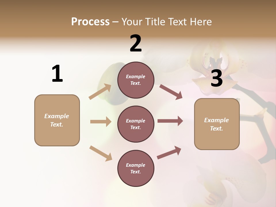 Branch Fresh Petal PowerPoint Template