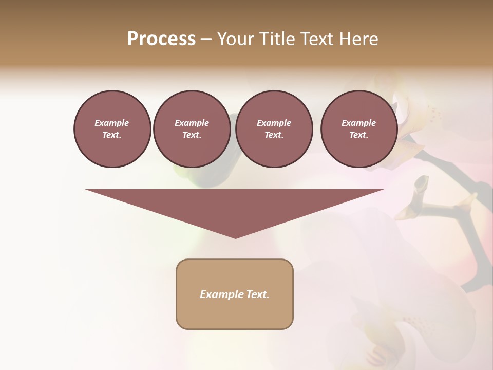 Branch Fresh Petal PowerPoint Template