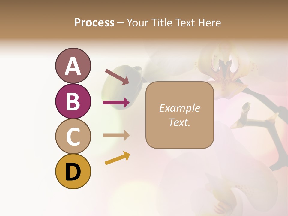 Branch Fresh Petal PowerPoint Template