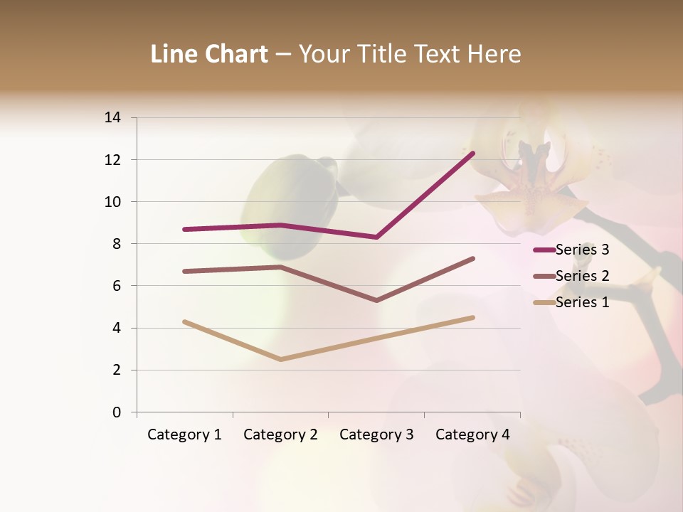 Branch Fresh Petal PowerPoint Template