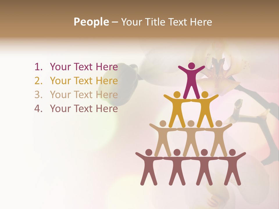 Branch Fresh Petal PowerPoint Template