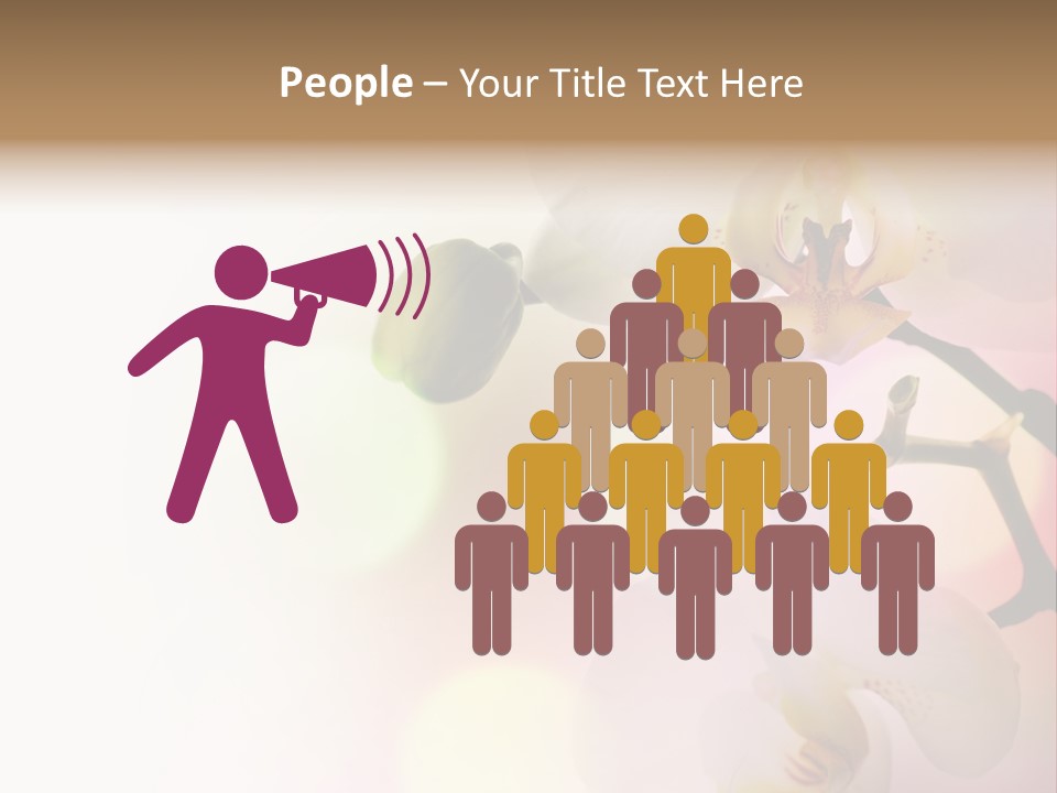 Branch Fresh Petal PowerPoint Template