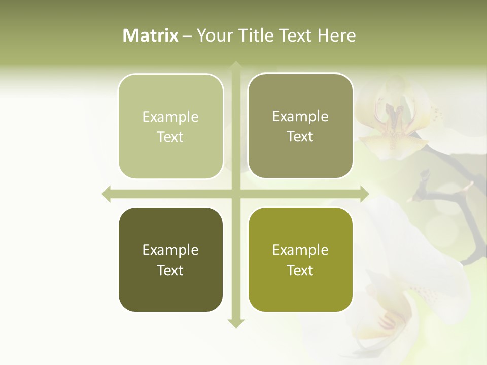 Beautiful Decorative Stem PowerPoint Template