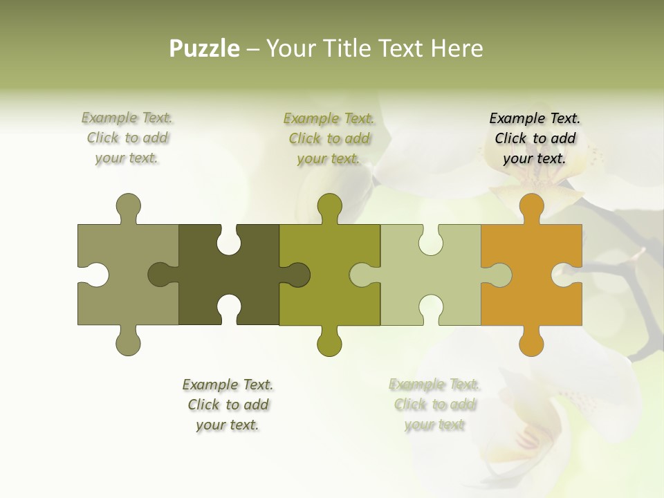 Beautiful Decorative Stem PowerPoint Template