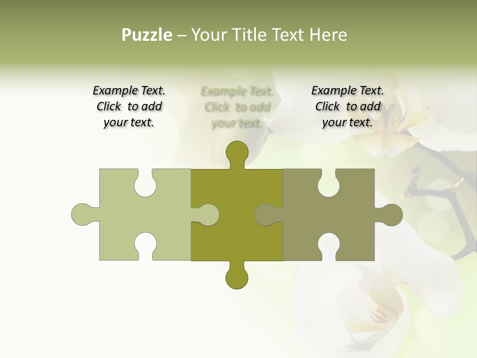 Beautiful Decorative Stem PowerPoint Template