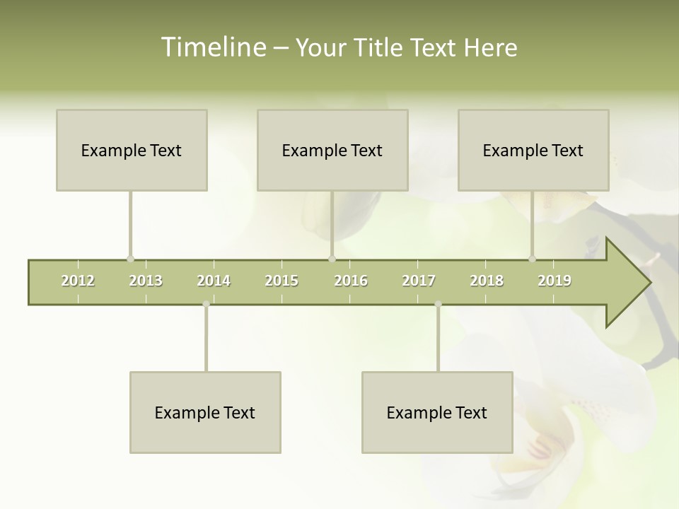 Beautiful Decorative Stem PowerPoint Template