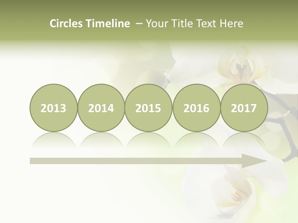 Beautiful Decorative Stem PowerPoint Template