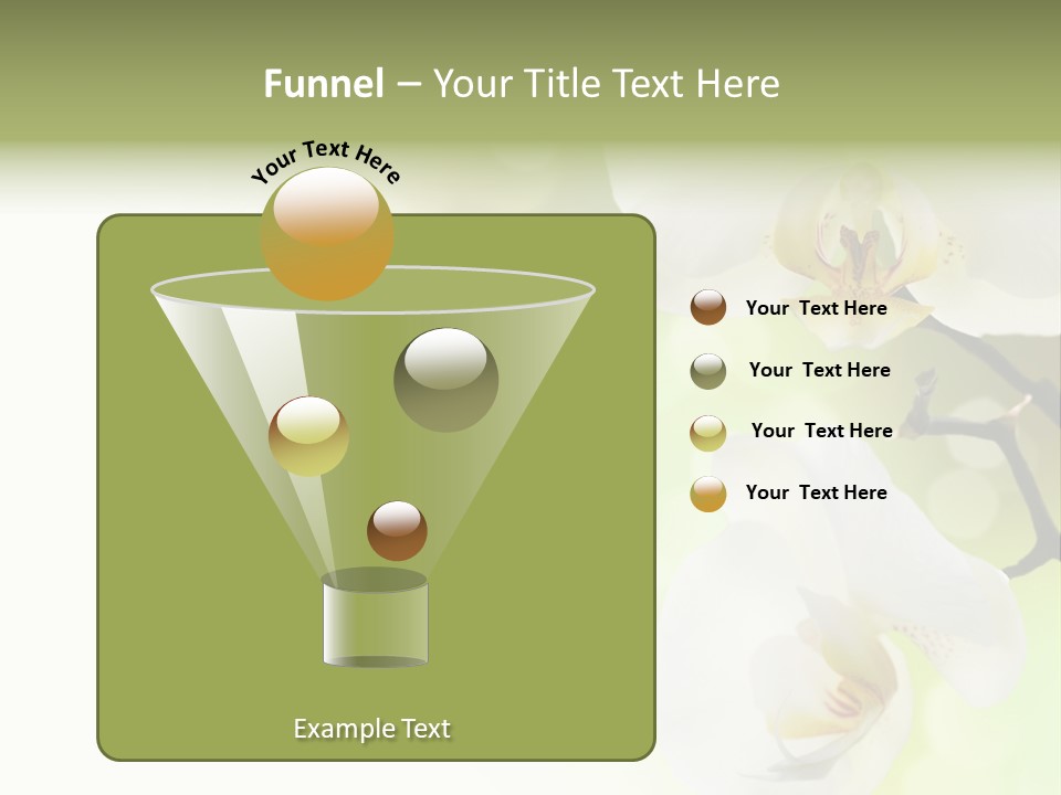 Beautiful Decorative Stem PowerPoint Template