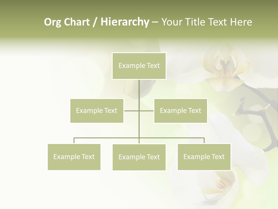Beautiful Decorative Stem PowerPoint Template