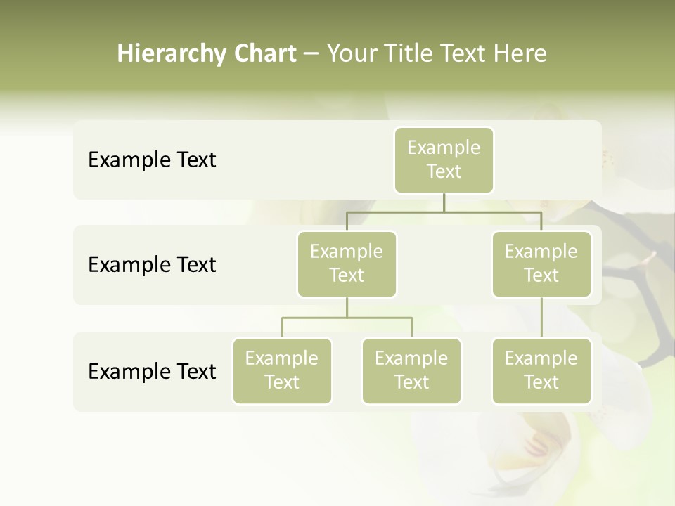 Beautiful Decorative Stem PowerPoint Template