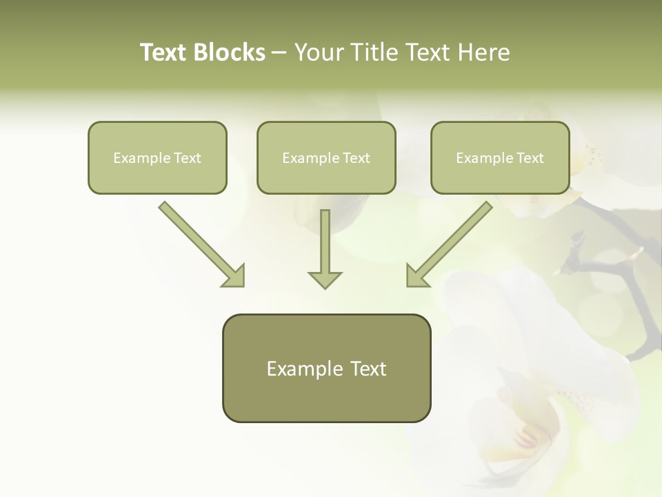 Beautiful Decorative Stem PowerPoint Template