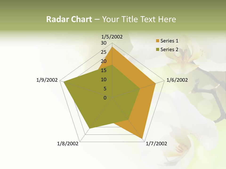 Beautiful Decorative Stem PowerPoint Template