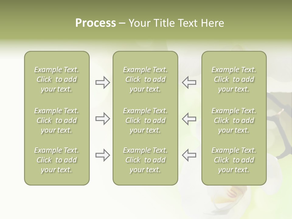 Beautiful Decorative Stem PowerPoint Template