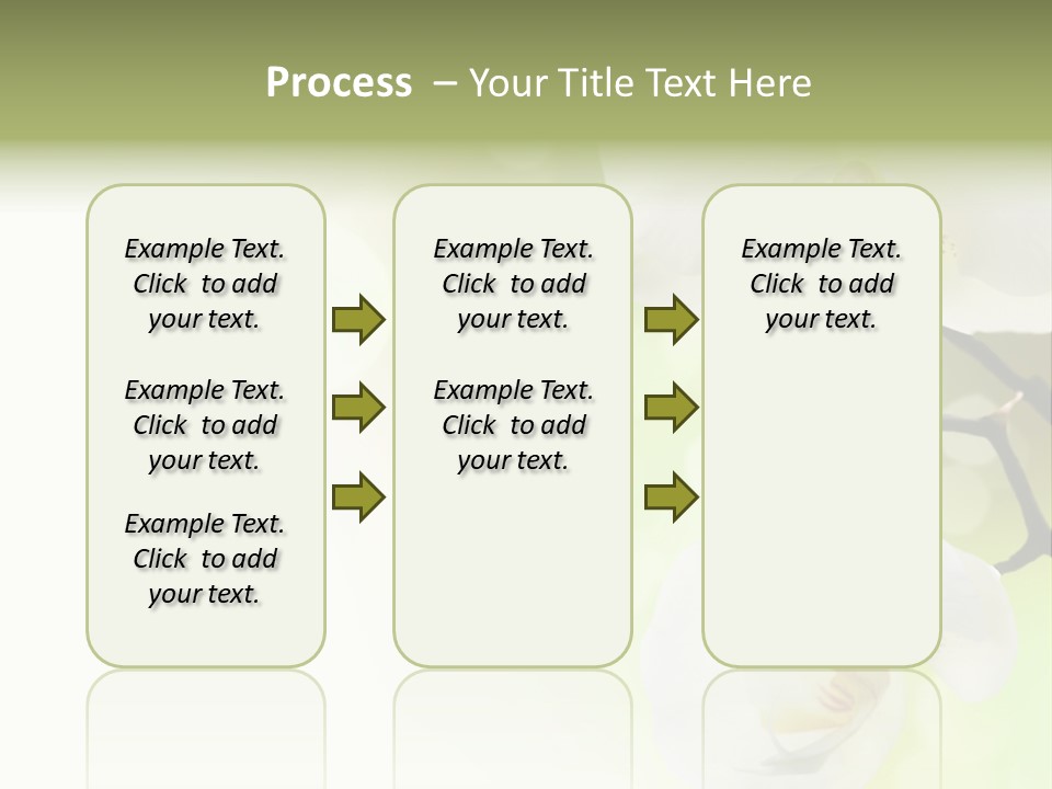 Beautiful Decorative Stem PowerPoint Template