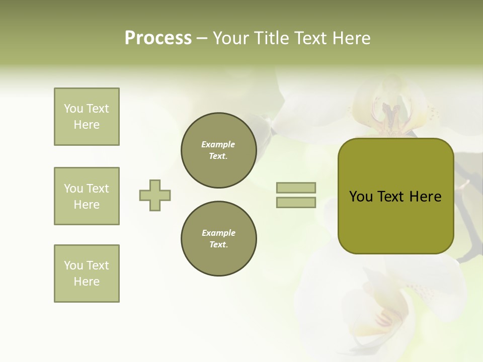 Beautiful Decorative Stem PowerPoint Template
