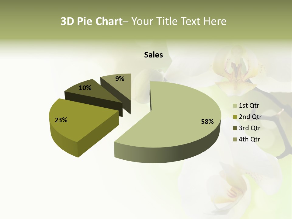Beautiful Decorative Stem PowerPoint Template