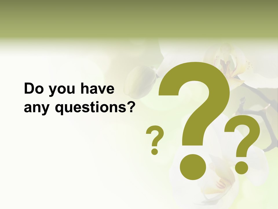 Beautiful Decorative Stem PowerPoint Template