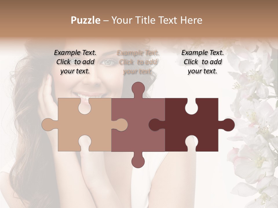 Beauty Hear Cosmetic PowerPoint Template