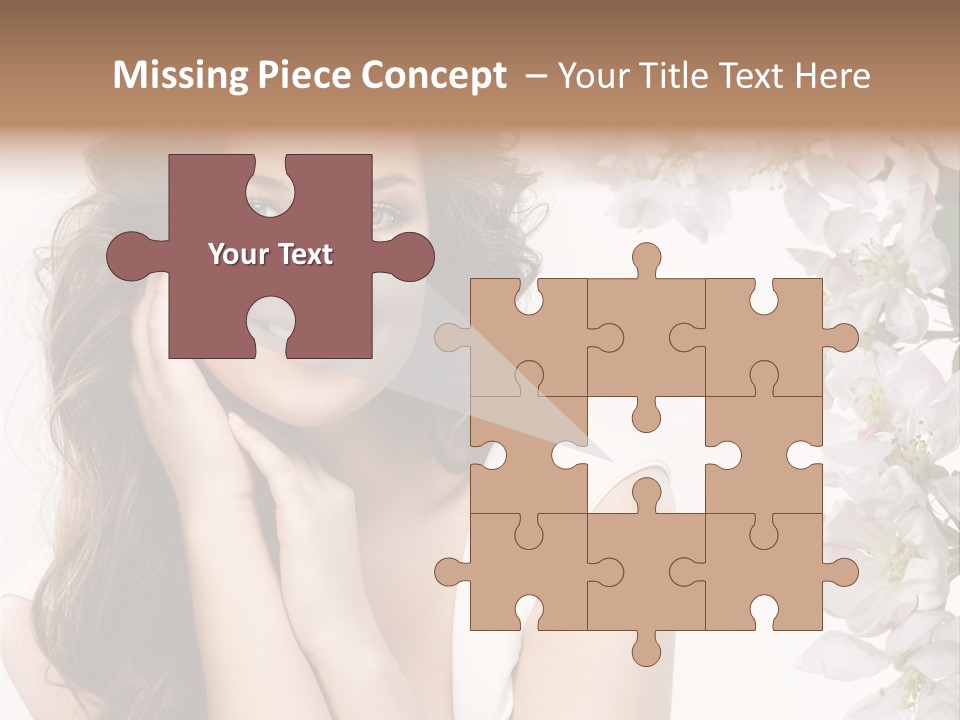 Beauty Hear Cosmetic PowerPoint Template