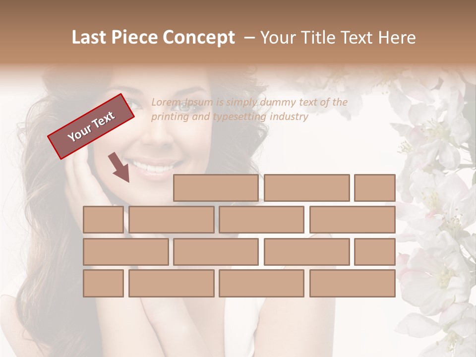 Beauty Hear Cosmetic PowerPoint Template