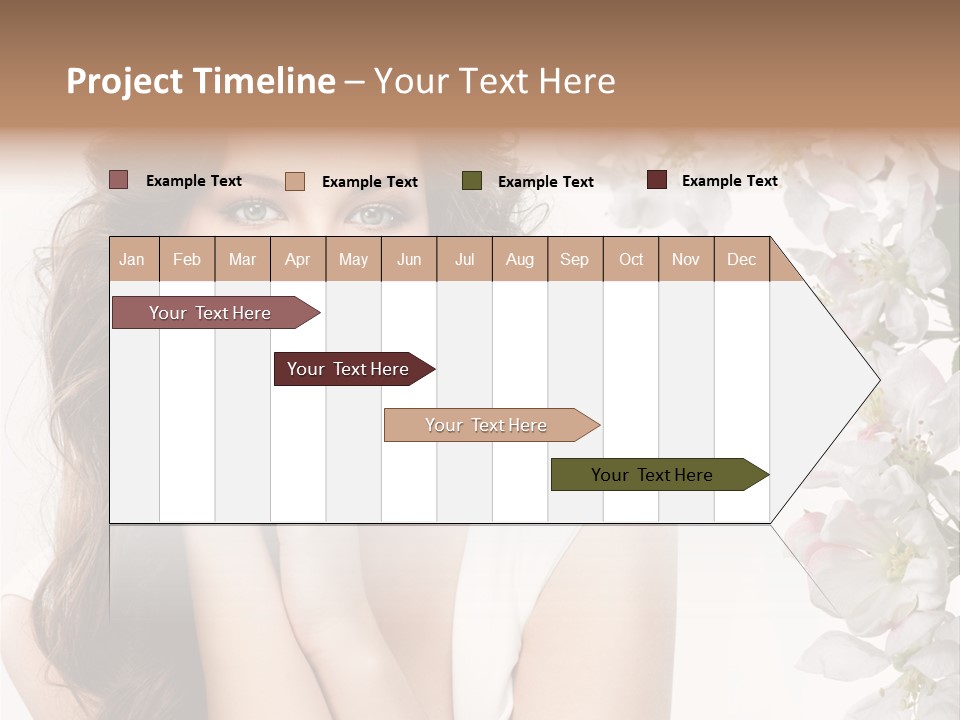 Beauty Hear Cosmetic PowerPoint Template