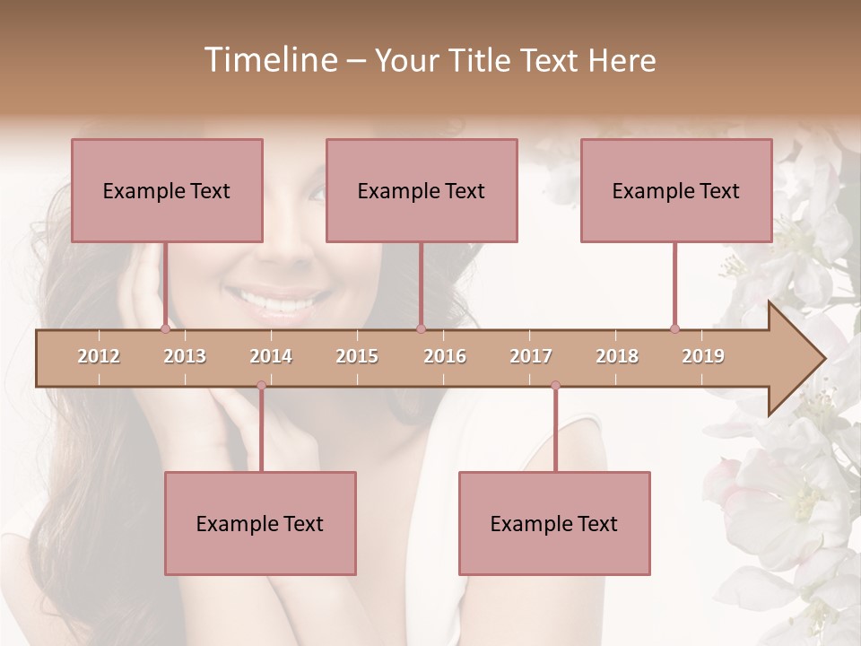 Beauty Hear Cosmetic PowerPoint Template