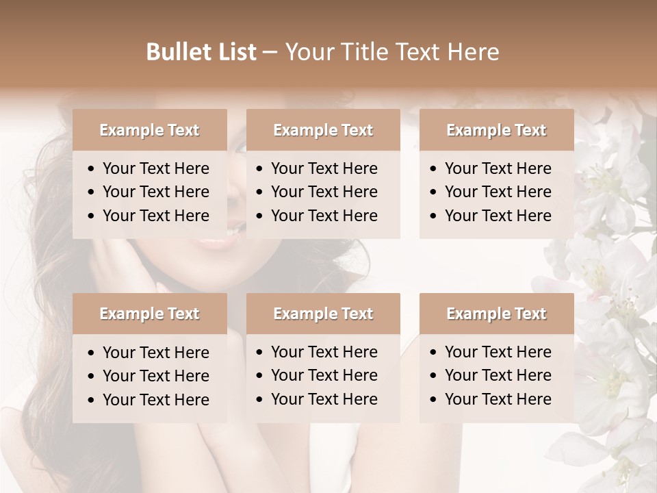 Beauty Hear Cosmetic PowerPoint Template