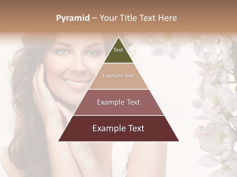 Beauty Hear Cosmetic PowerPoint Template