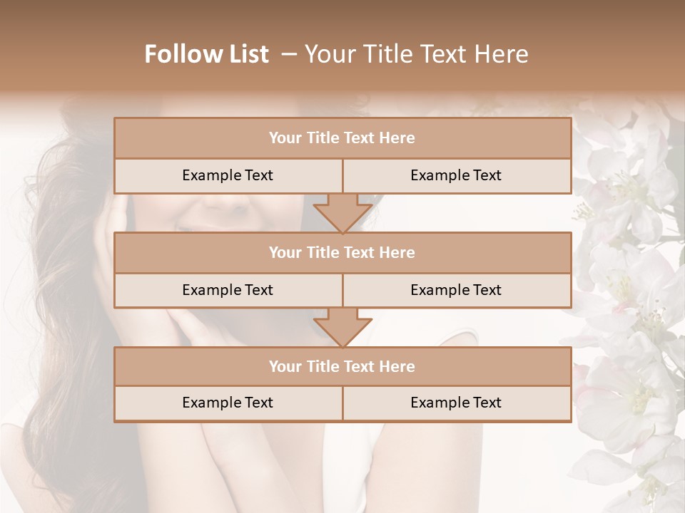Beauty Hear Cosmetic PowerPoint Template