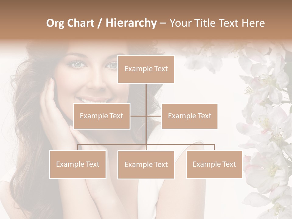 Beauty Hear Cosmetic PowerPoint Template