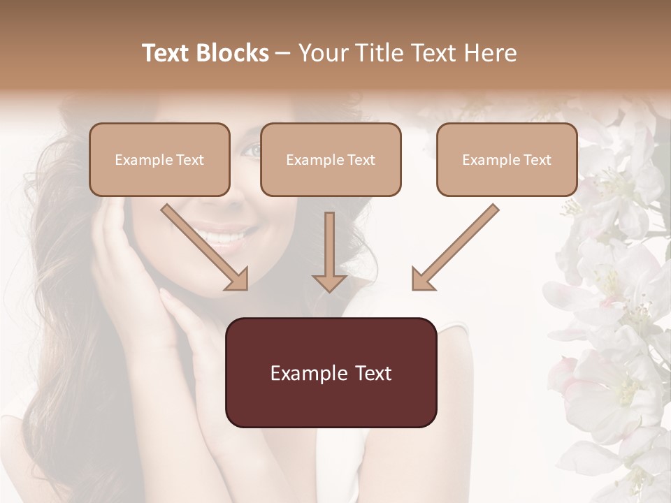 Beauty Hear Cosmetic PowerPoint Template