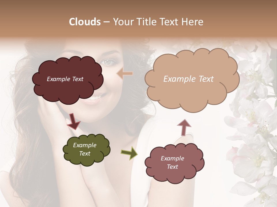 Beauty Hear Cosmetic PowerPoint Template