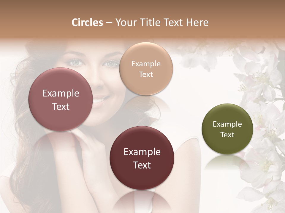 Beauty Hear Cosmetic PowerPoint Template