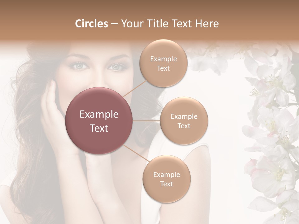 Beauty Hear Cosmetic PowerPoint Template