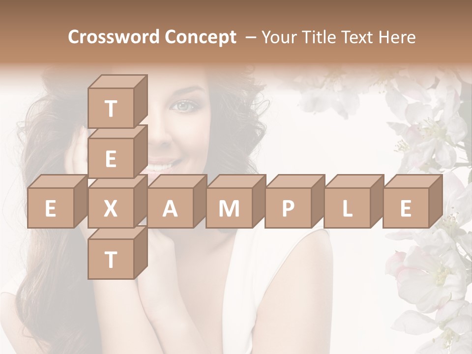 Beauty Hear Cosmetic PowerPoint Template