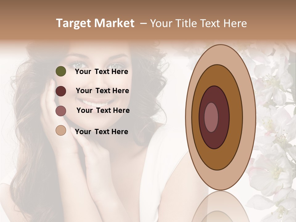 Beauty Hear Cosmetic PowerPoint Template