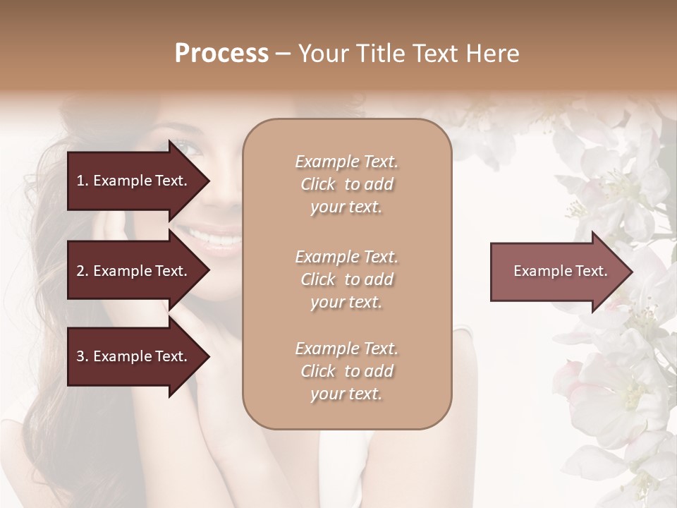 Beauty Hear Cosmetic PowerPoint Template