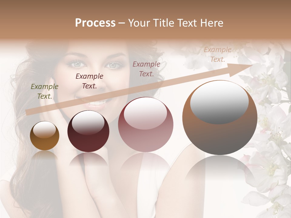 Beauty Hear Cosmetic PowerPoint Template