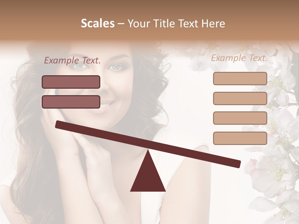 Beauty Hear Cosmetic PowerPoint Template