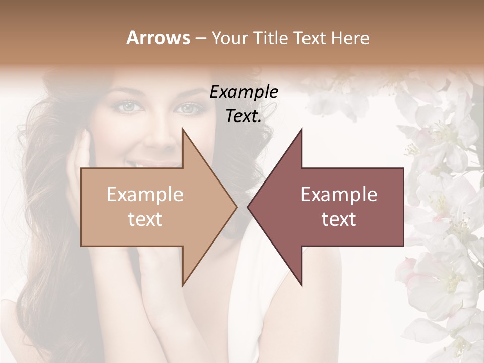 Beauty Hear Cosmetic PowerPoint Template