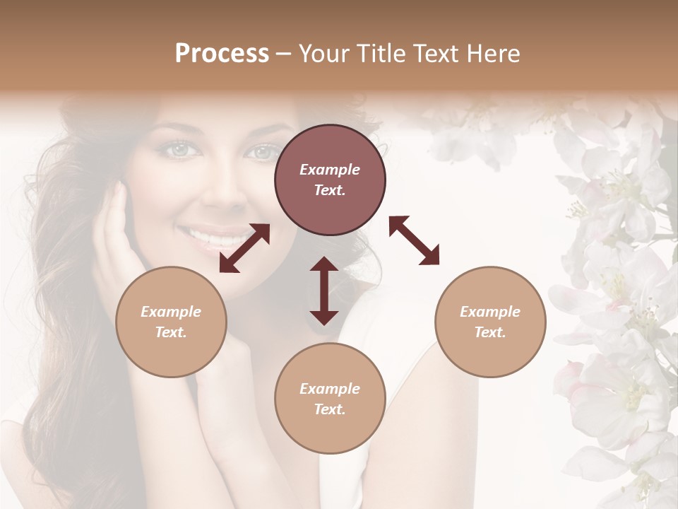 Beauty Hear Cosmetic PowerPoint Template