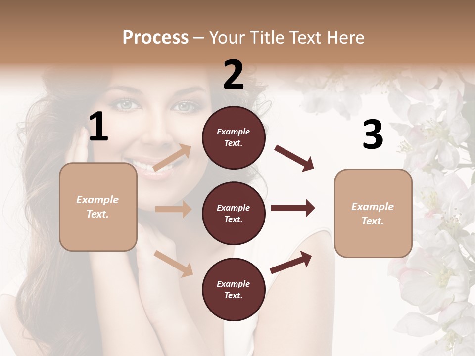 Beauty Hear Cosmetic PowerPoint Template