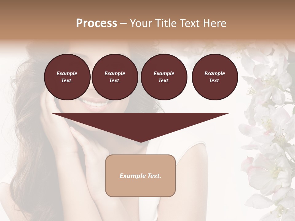 Beauty Hear Cosmetic PowerPoint Template