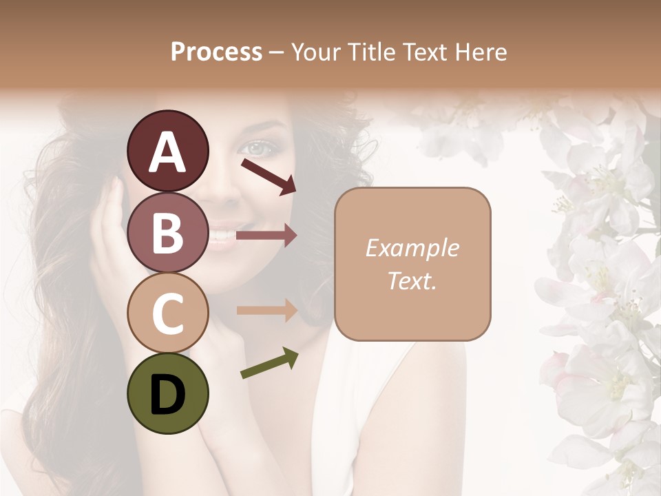 Beauty Hear Cosmetic PowerPoint Template