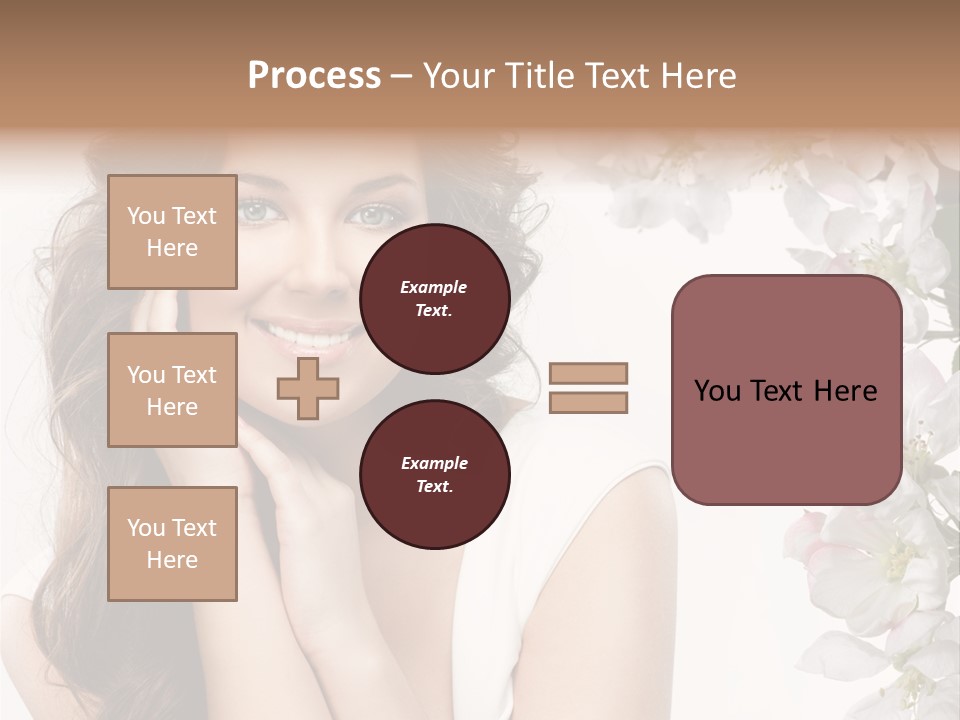 Beauty Hear Cosmetic PowerPoint Template