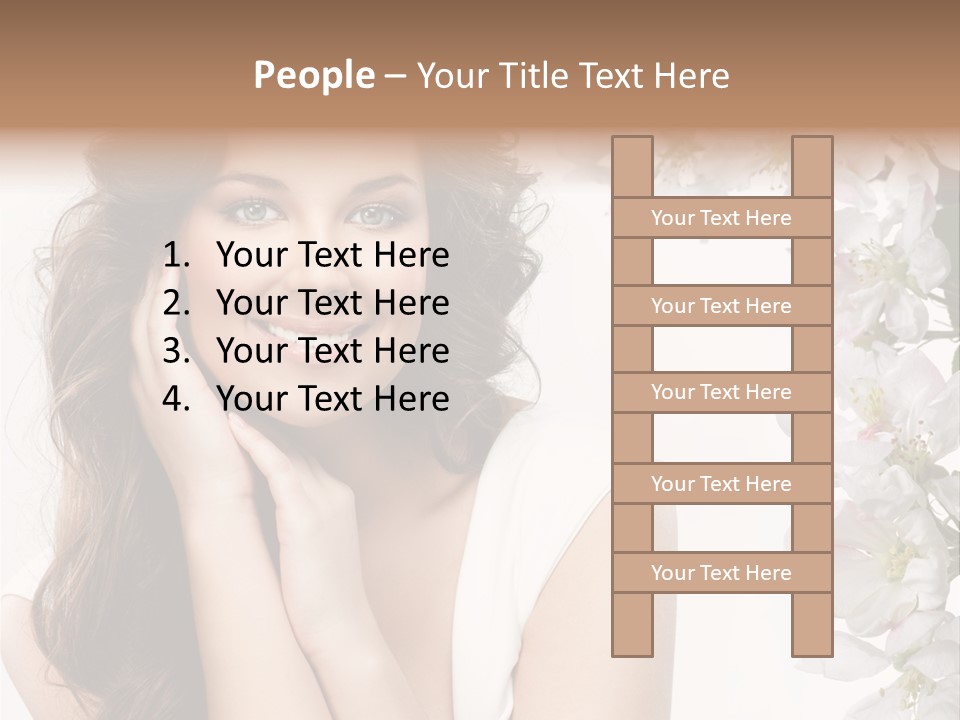 Beauty Hear Cosmetic PowerPoint Template